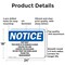 Signmission Exit Sign, Aluminum, 24 in W, 18 in H, Exit Only This Door Is To Remain Closed OS-2PACK-NS-A-1824-L-12234 - alternate 5